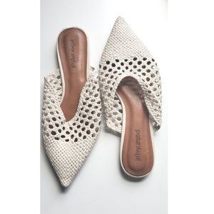 Jeffrey Campbell Woven Mules